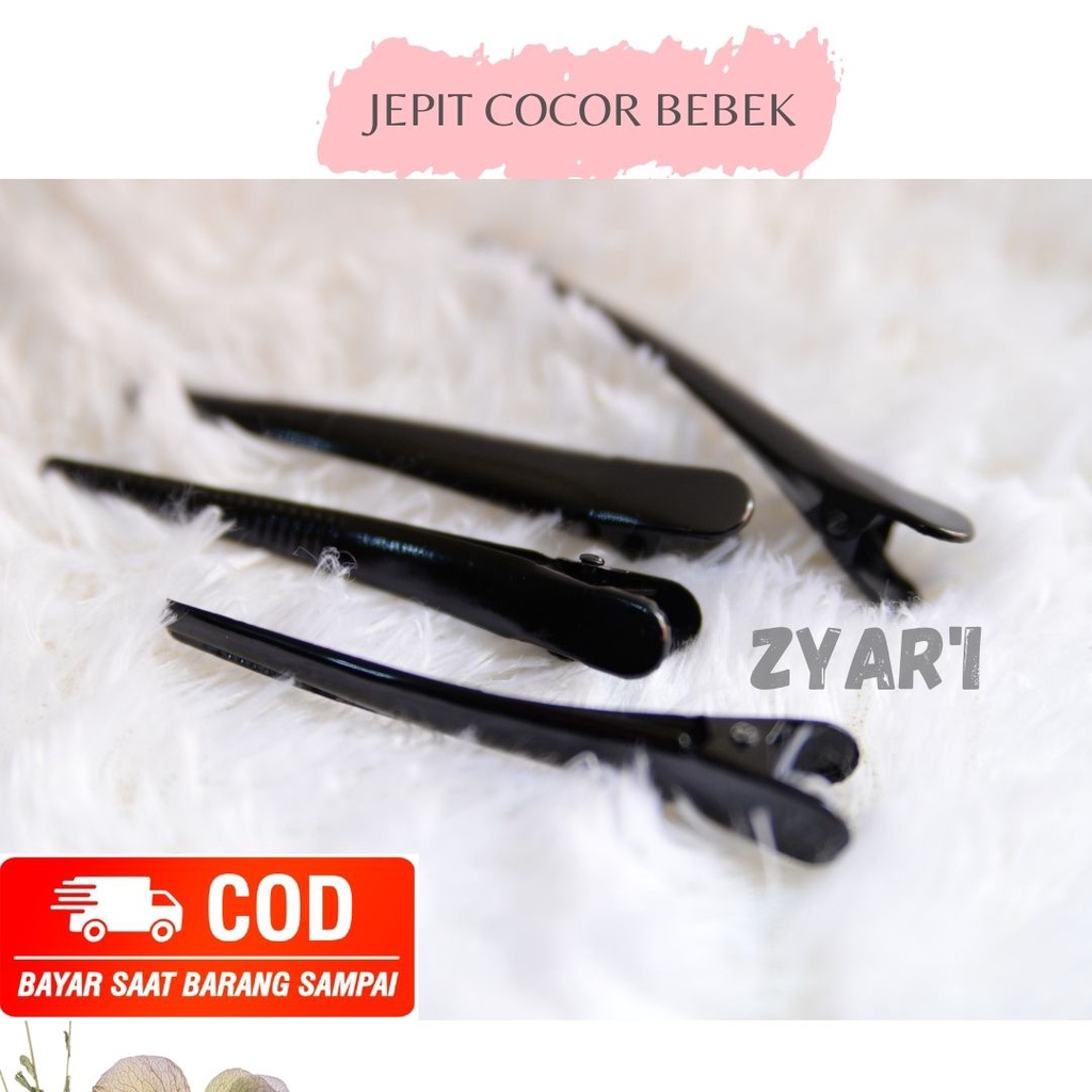 Jepit rambut cocor bebek polos / Jepit Bebek /  Jepit Buaya