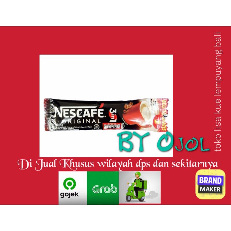 

Kopi Nescafe Original 17.5g 3 in 1