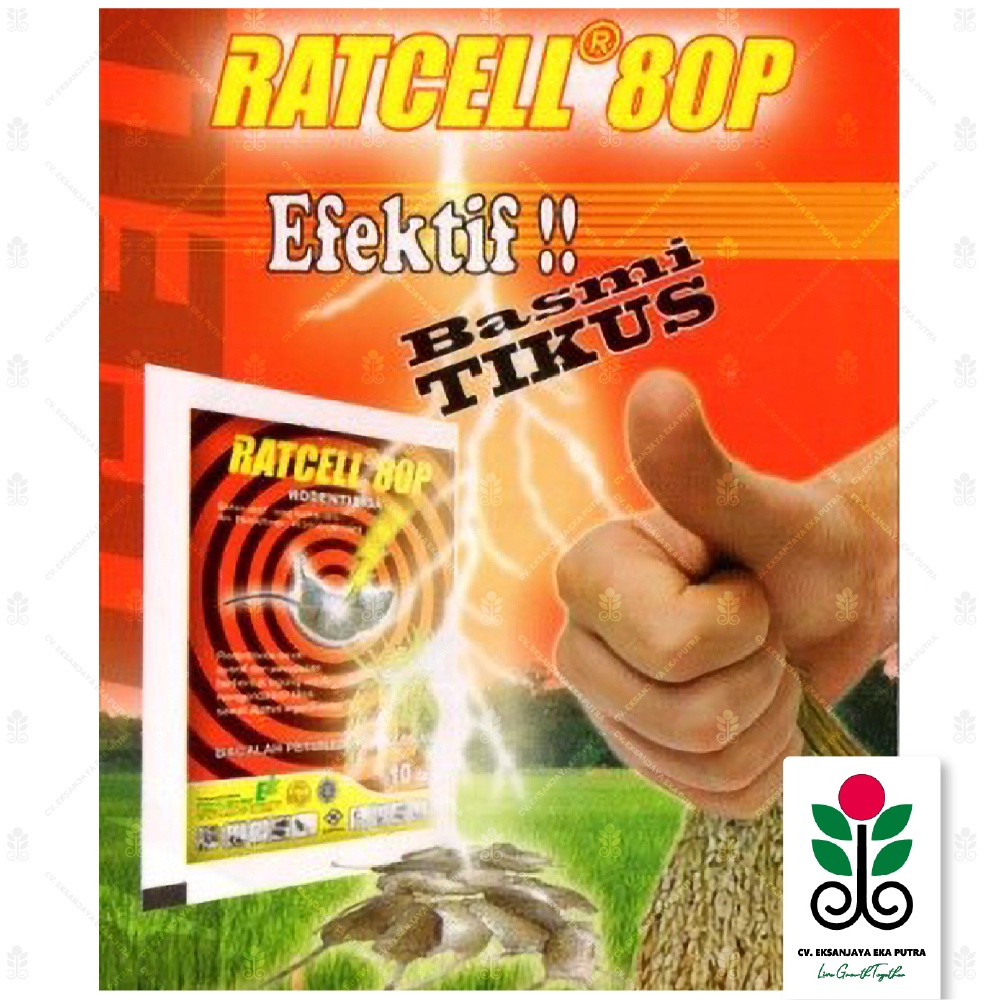 RODENTISIDA RATCELL 80P