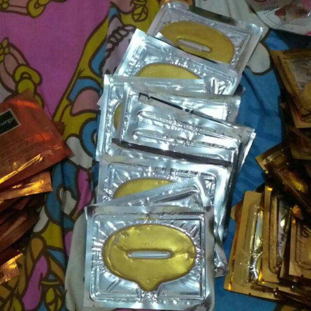 Masker bibir gold collagen