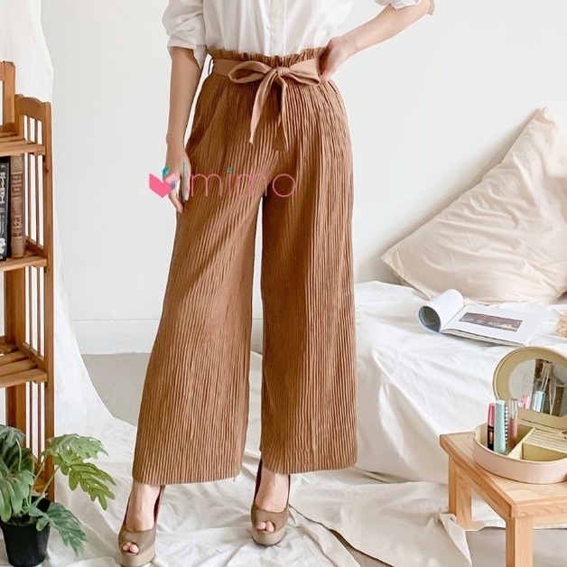 Premium Highwaist Pleats Kulot