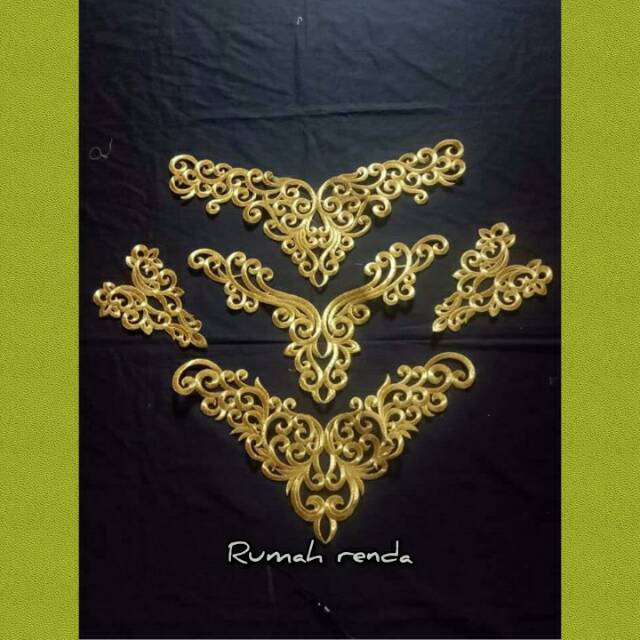 Renda Bordir kebaya murah / renda kebaya / bordir kebaya