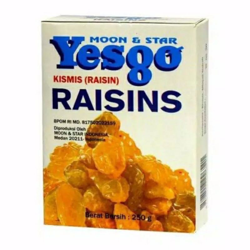 

YESGO RAISINS KUNING 42.5GR