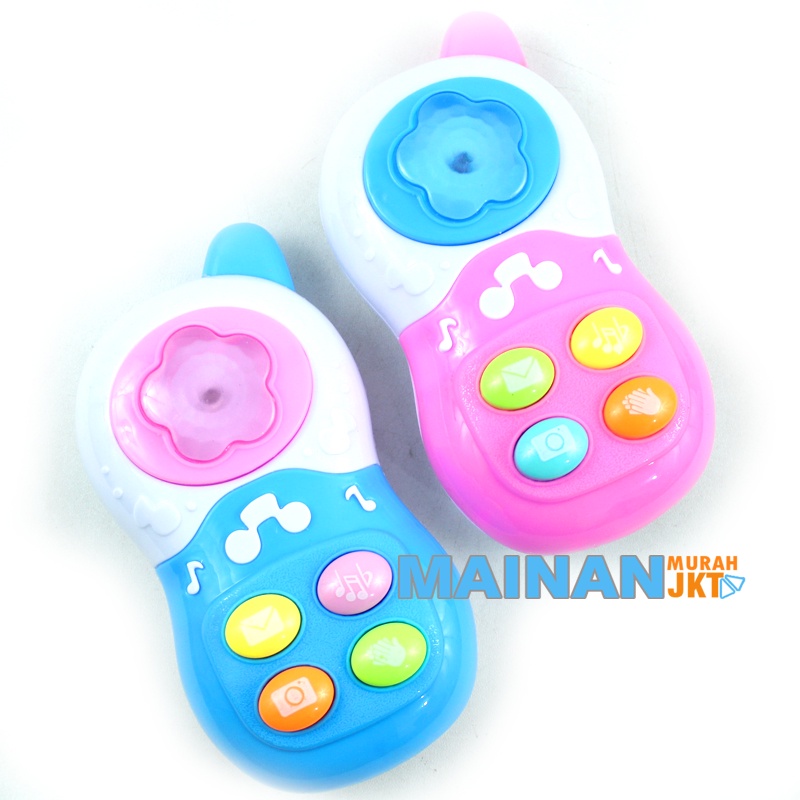 MAINANKEI MAINAN ANAK MURAH MINI CALL HANDPHONE 9209 MAINAN ANAK MINI PHONE MUSIC LIGHT