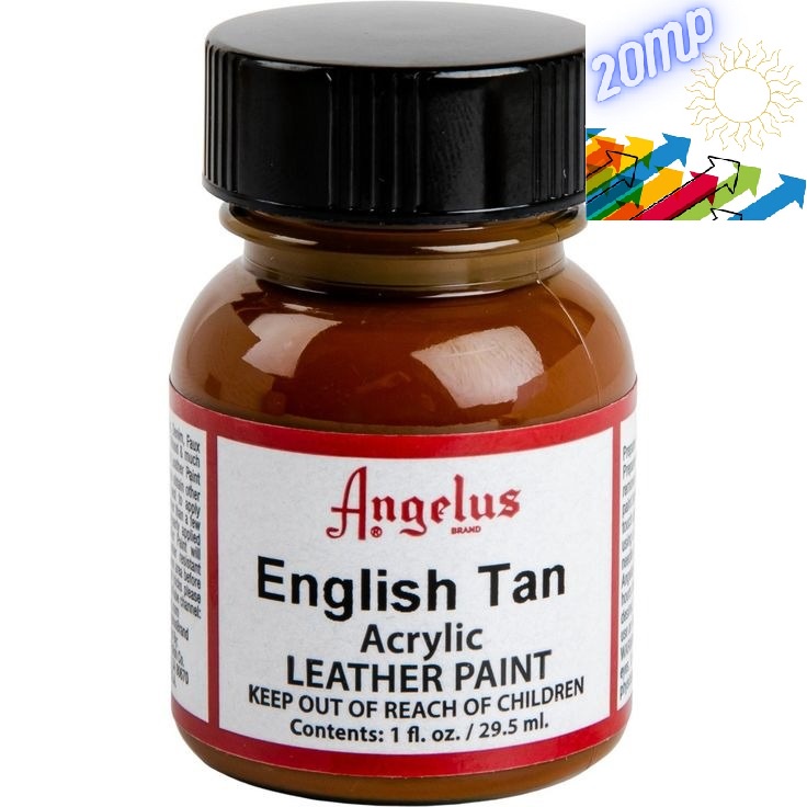 

Angelus English Tan Leather Paint Cat Bahan Kulit Sepatu Tas Jaket Dll USA