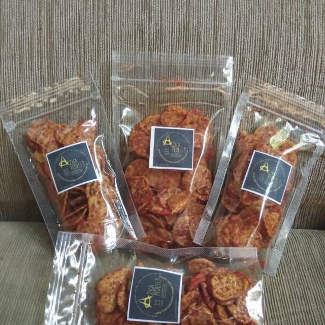 

Kripik jeletot super pedas