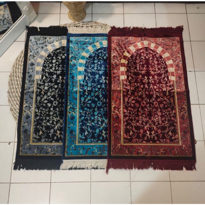 Sajadah Kecil DISKON Sajadah turki Embos Super Tebal Anti Slip Sajadah Tebal B2D4 Sajadah Kecil Saja