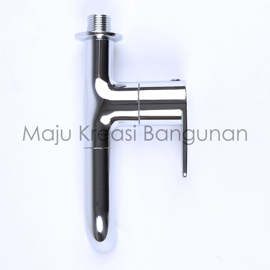 Kran Tembok PVC Chrome SOLIGEN Keran Air Leher Panjang Bak Mandi Long Neck P4 P4-1 P5 P5-2 P2-1 P2-2