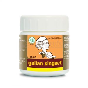 Mengurangi lemak tubuh -Galian Singset pil