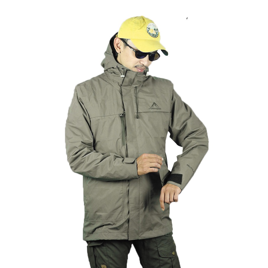 Jaket Gunung Waterproof Triple Outdoor Beuticanar