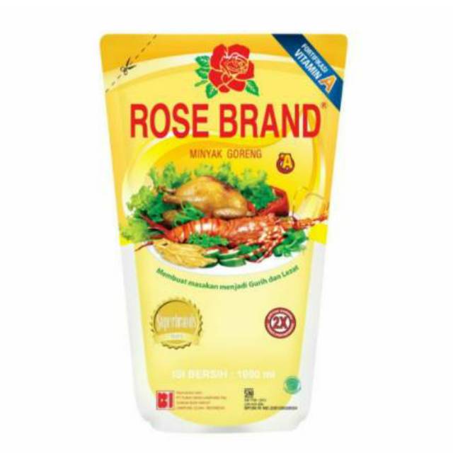

Minyak goreng rosebrand 1 liter
