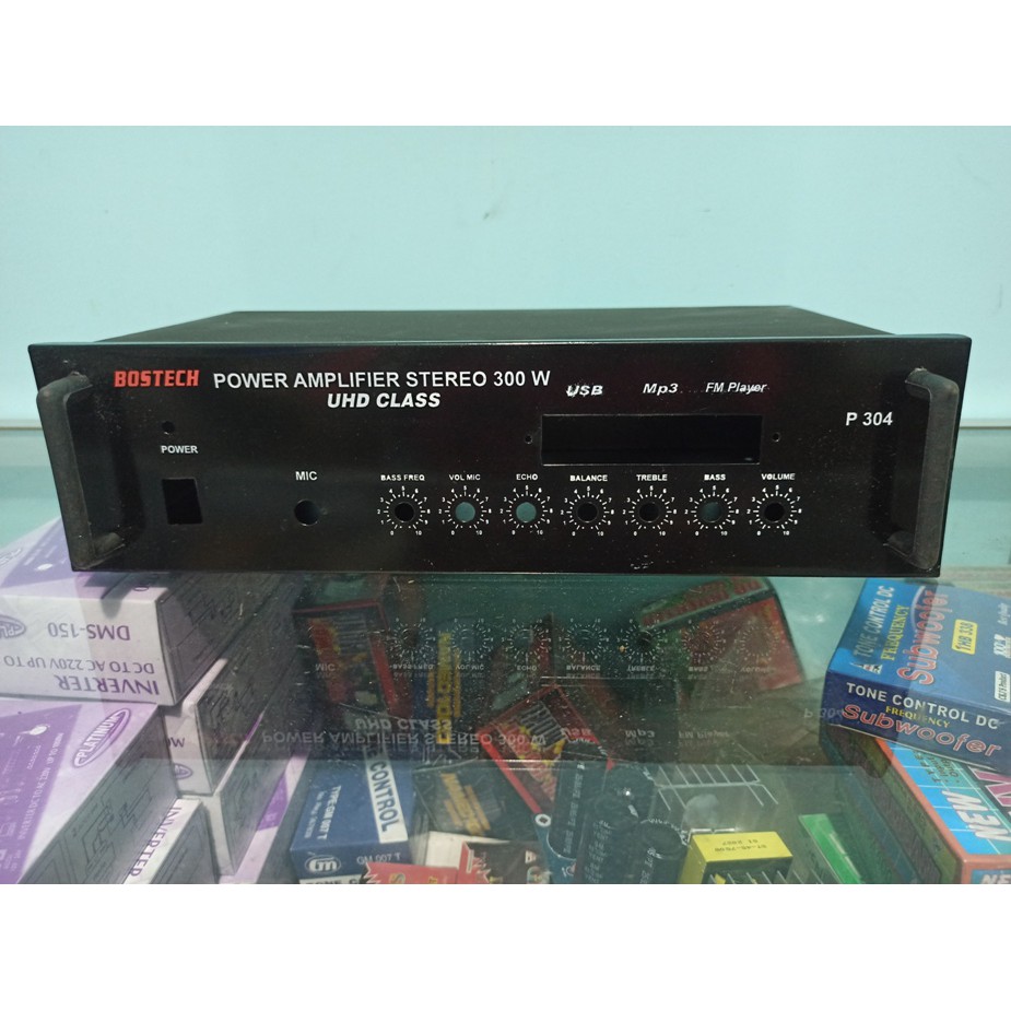 BOX POWER AMPLIFIER SOUND SYSTEM USB BC304 BOSTEC MURAH