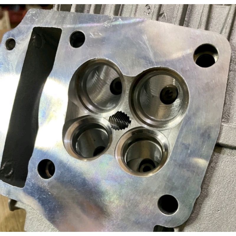 head kharisma 4 klep head klep 4 supra x 125 tanpa merubah baut sunduk merek xgp