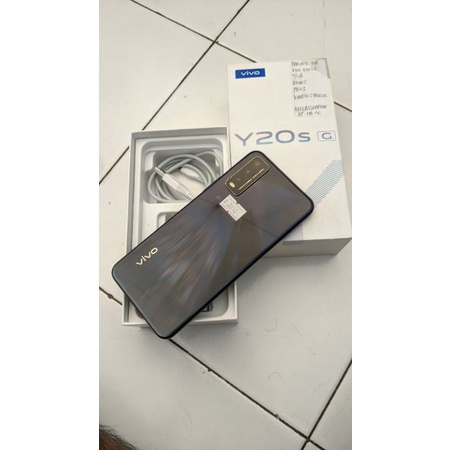 vivo y20s G ram 4/128gb fullset