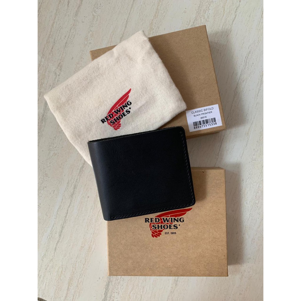 RED WING WALLET 95018 CLASSIC BIFOLD BLACK FRONTIER