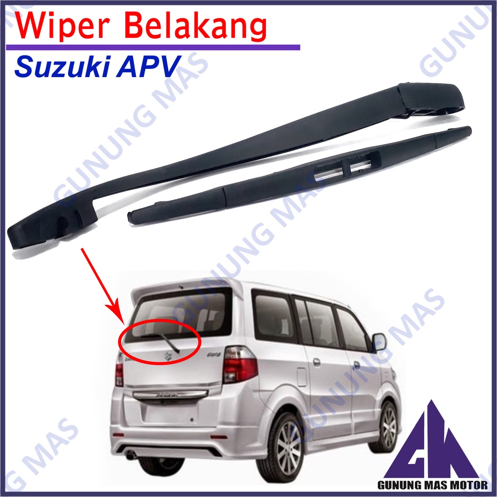 Wiper Arm Bagian Belakang Wiper Kaca Blade Suzuki APV Arena