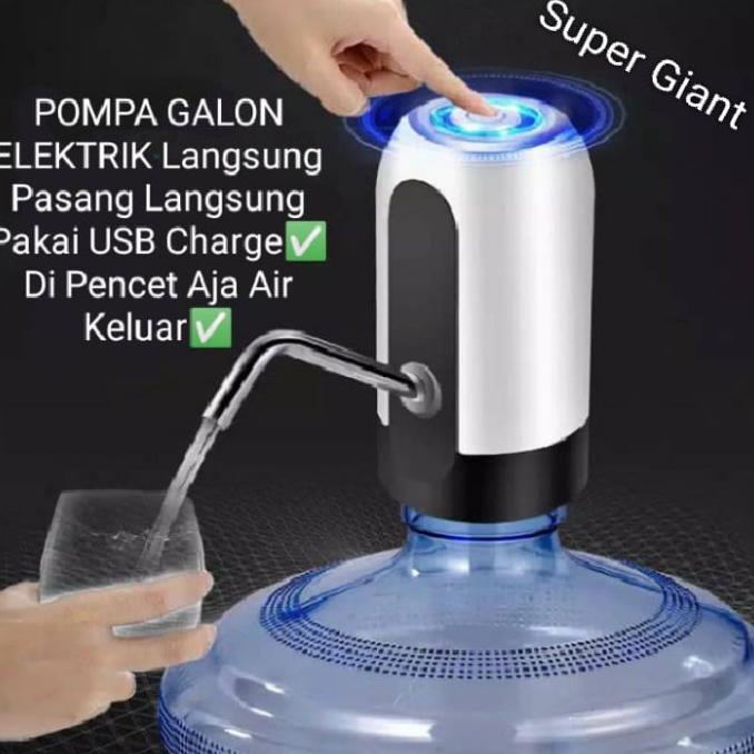 Pompa Galon/Pompa Galon USB Recharge/Pompa Aqua Galon Portable