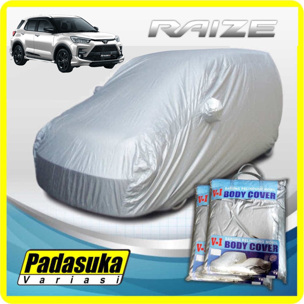 Body Cover Raize Rocky Premium Murah Selimut Mobil Raize Waterproof