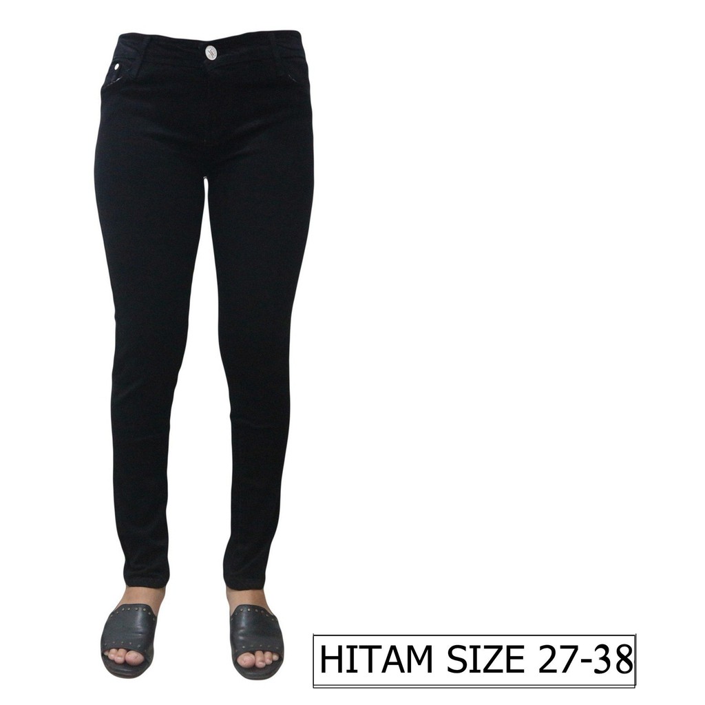 celana jeans wanita jumbo pensil cewek skinny slimfit ukuran 27 sampai 38