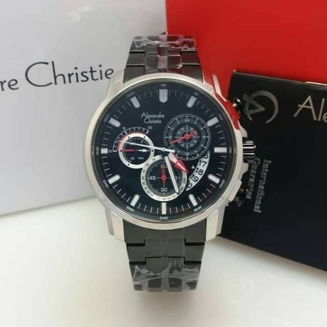 jam tangan pria Alexandre Christie Chrono