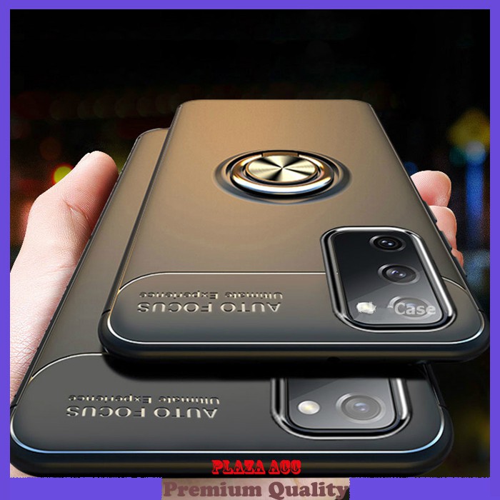Case Samsung S20 FE - Casing Samsung S20 FE Case Premium Ring Cover