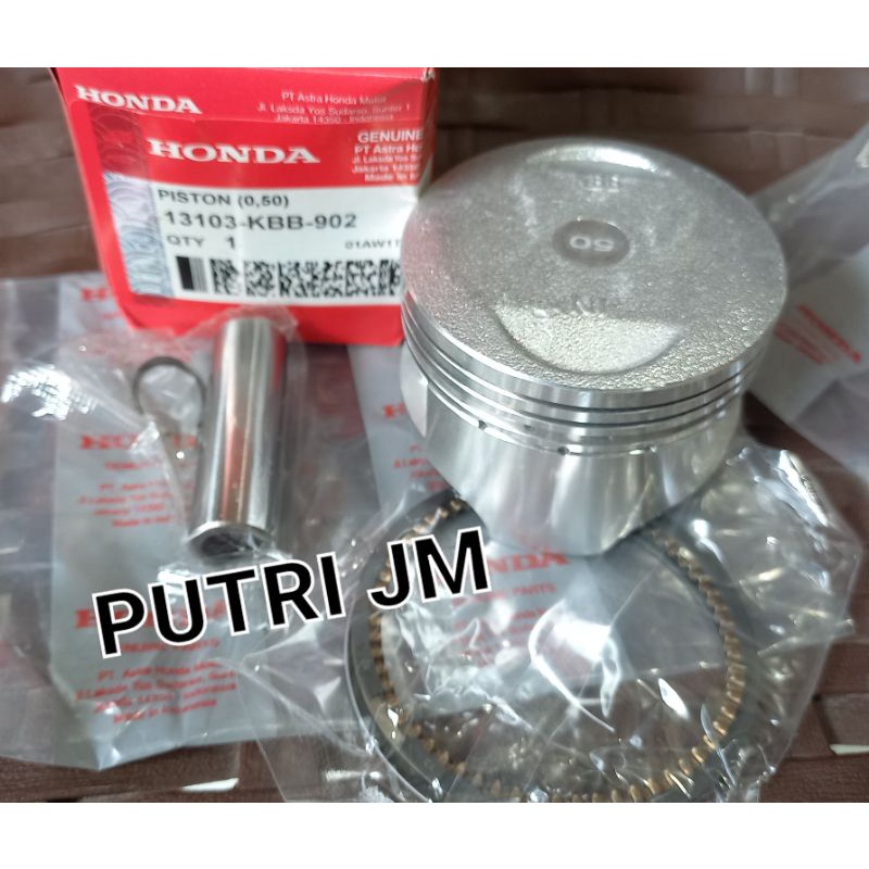 piston kit honda tiger megapro os 50 asli kbb komplit