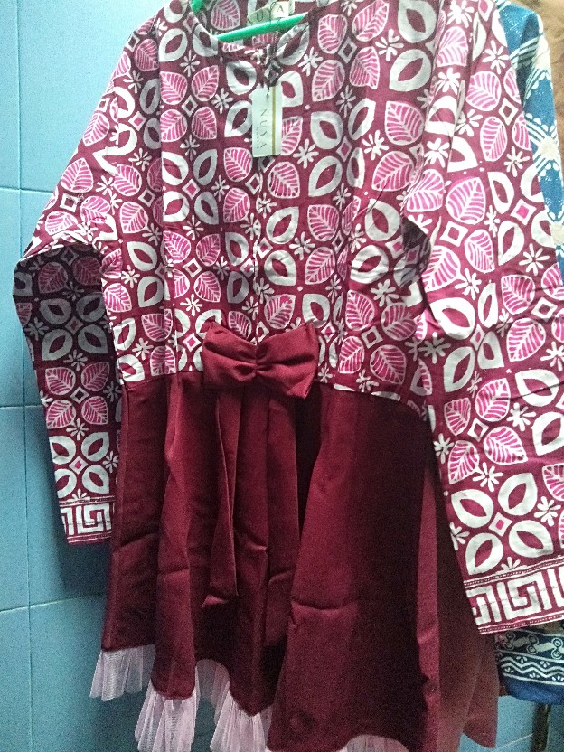 Batik Wanita Kekinian Santika Blouse Modern Dan Stylist