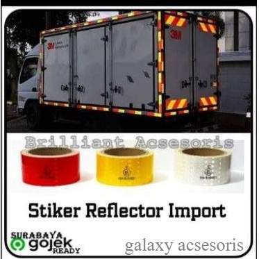 

Stiker Box Reflector Reflektor - Stiker Box Truk - Stiker Pantul Cahaya -galaxyacsesoris