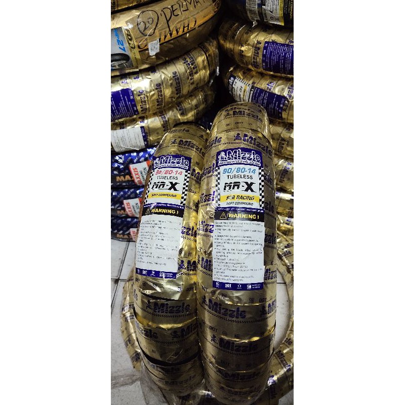 Paket Ban Mizzle MR X Soft Compound Ring 14