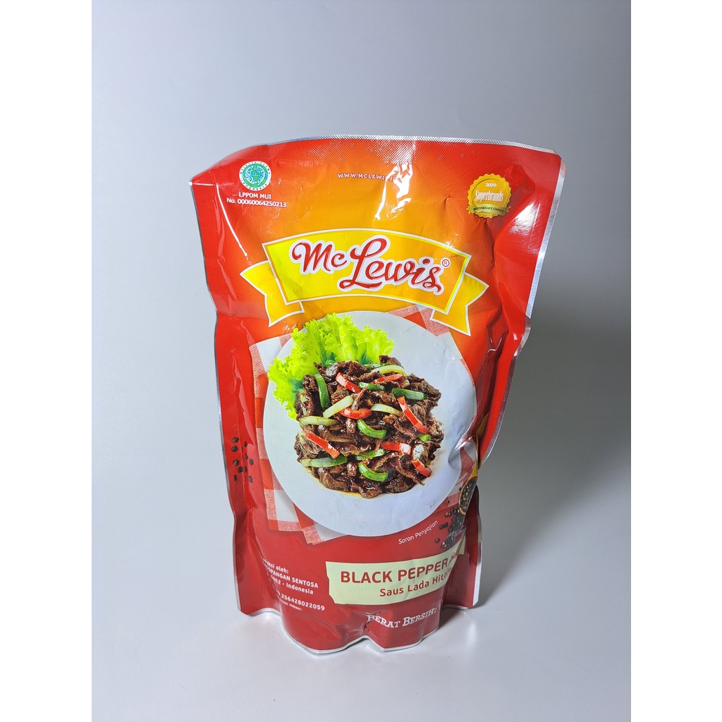 

McLewis Saos Lada Hitam (Black Pepper) 1kg