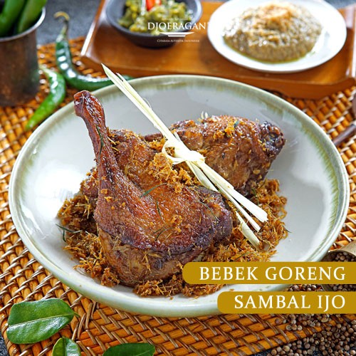 

Djoeragan - Bebek Goreng Sambal Ijo 2 Potong