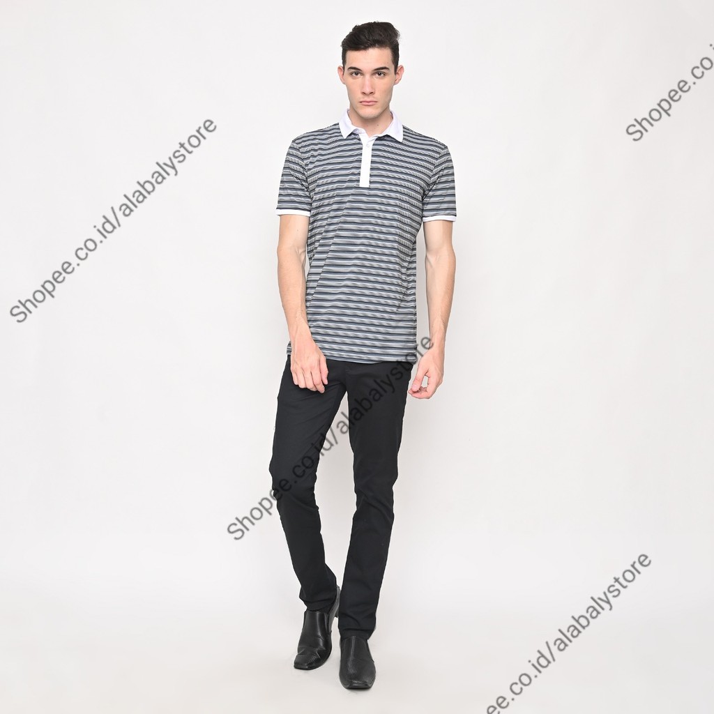 Ping Golf Harris Stripe Polo Original - Baju Golf Pria Branded 89