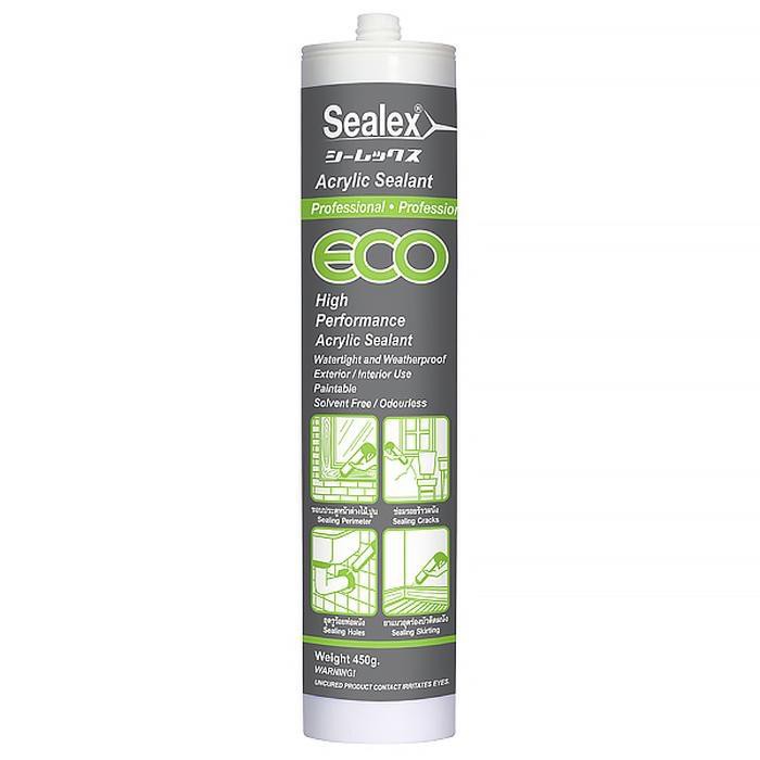 

LEM SEALANT SEALEX ECO ACRYLIC WHITE ALL PURPOSE (NEUTRAL) 450 gram