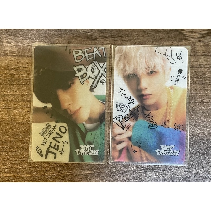 [BOOKED] PC PHOTOCARD JENO JISUNG BENE QOO10 KPOPMERCH