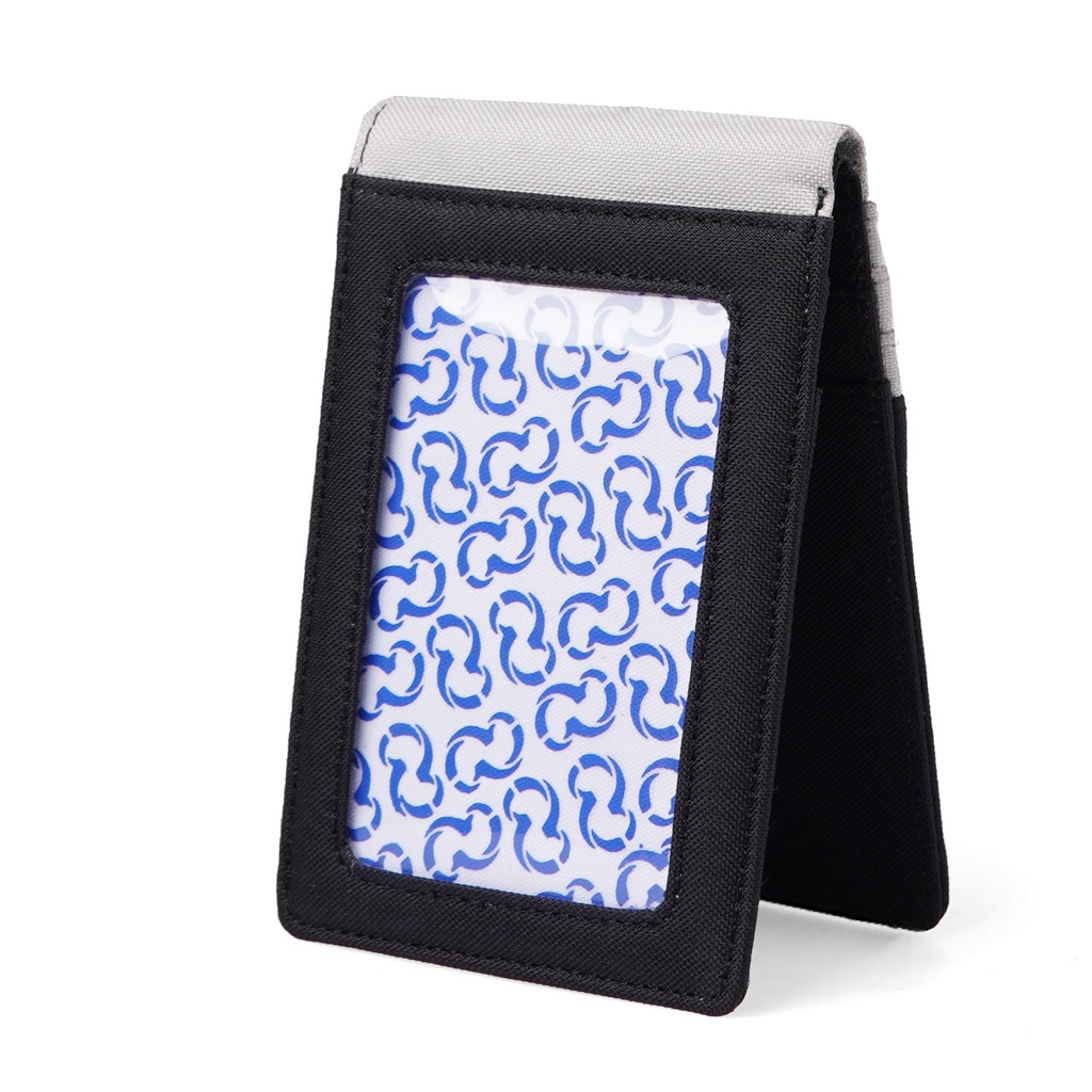 

WALLTS New Helen ID Card Wallet Dompet Wanita - Black Grey