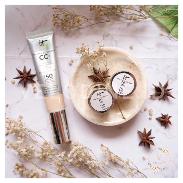 (SHARE IN JAR) It Cosmetics CC+ Cream with SPF 50