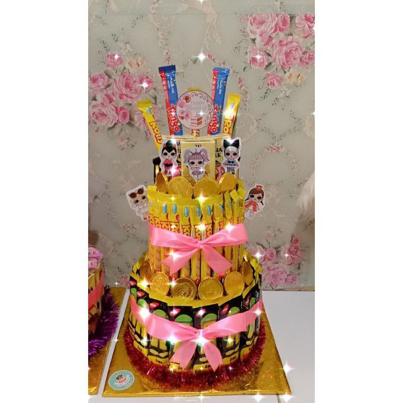 Kue Tart Snack / Kue Ulang Tahun / Hadiah Ulang Tahun