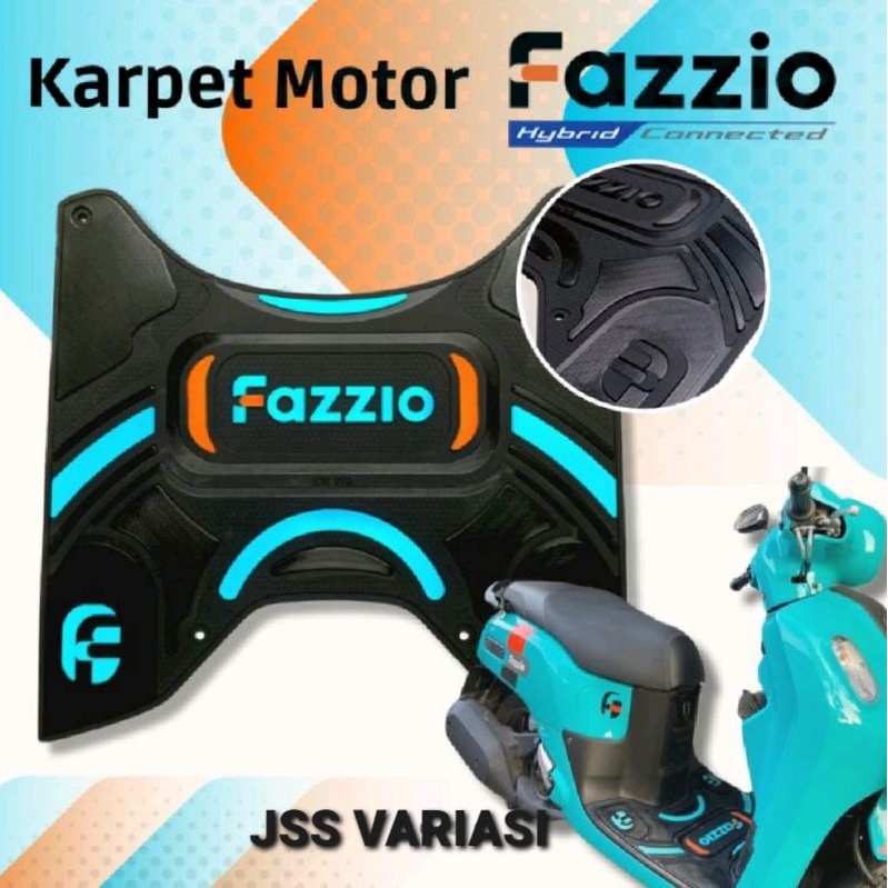 Karpet yamaha fazzio pijakan kaki motor fazzio aksesoris karpet yamaha fazzio karpet fazzio new