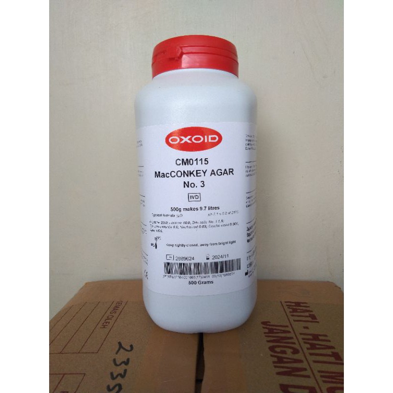 MacConkey Agar No. 3 Oxoid