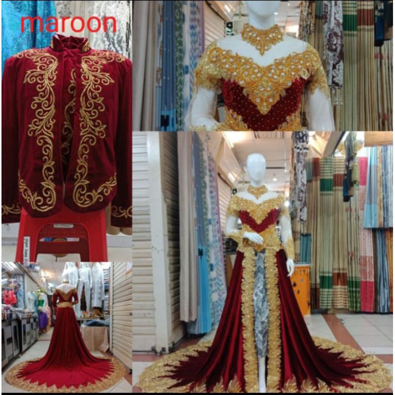 BLUDRU JAWA SET BAJU PENGANTIN BLUDRU/BESKAP JAWA