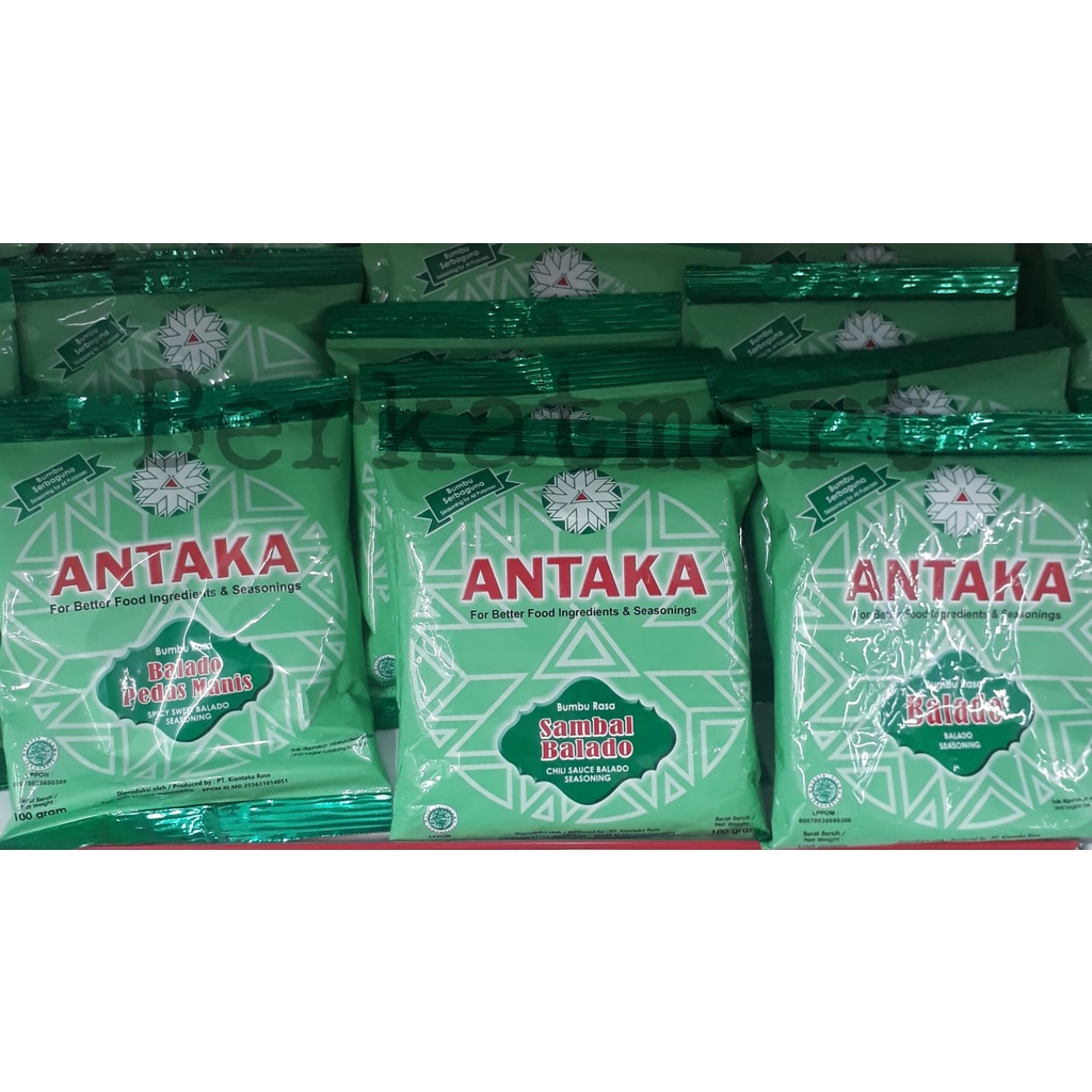 ANTAKA BUMBU TABUR SIAP PAKAI Serbaguna Halal 100 Gram