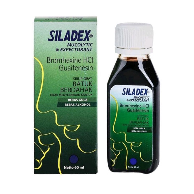 SILADEX HIJAU BATUK BERDAHAK 60ML/100ML