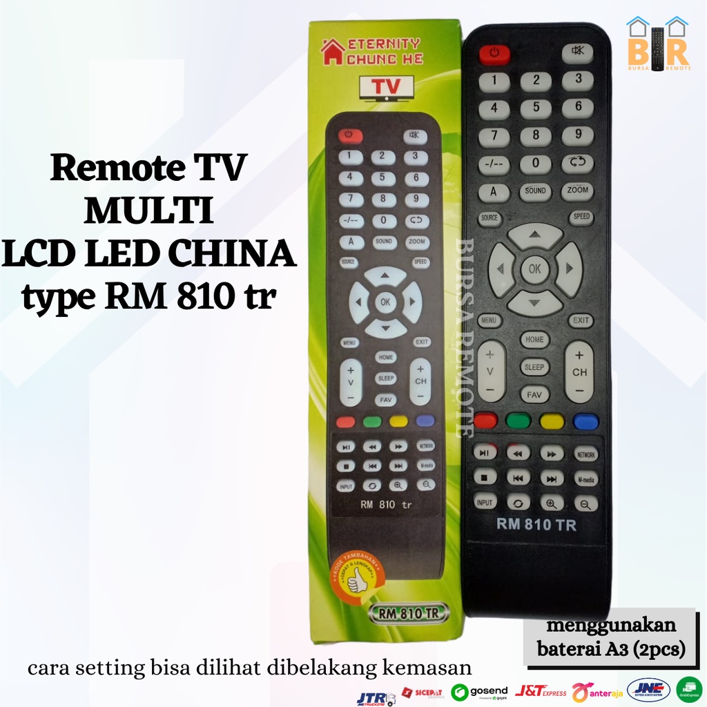 Remot / REMOTE MULTI LCD LED TV CHINA type 810