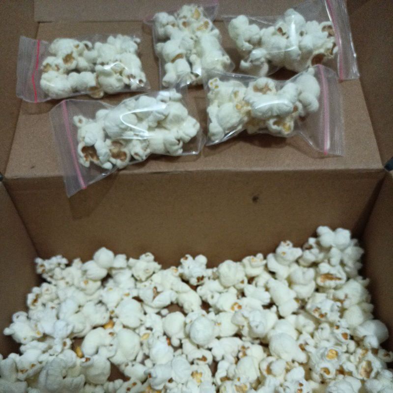 Snack Pop Corn Hamster MINI Pack Murah Ekonomis Popcorn