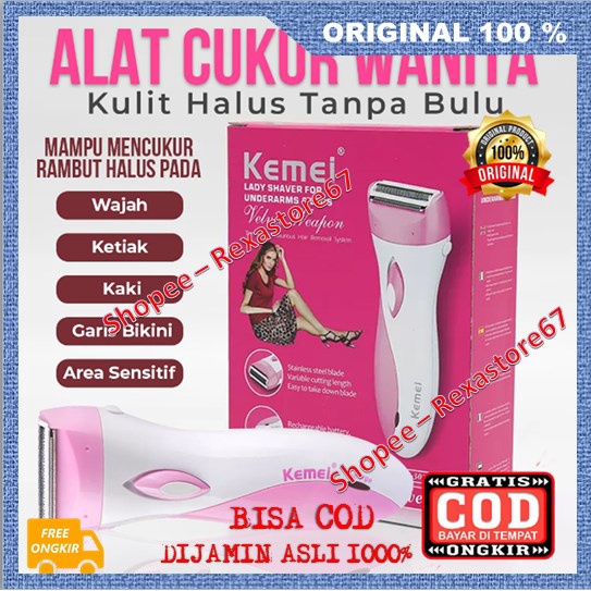 Pencukur Rambut Alat Pencukur Rambut Pencukur Bulu Kemaluan dan Ketiak ORIGINAL