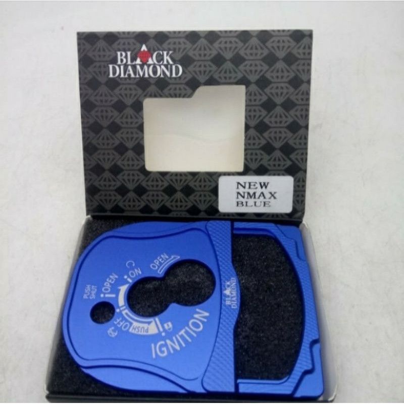 Cover kunci kontak yamaha New Nmax 2020 - 2022 Original Black diamond