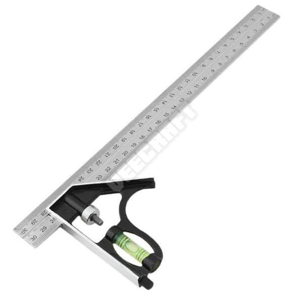 

Produk Unggulan Penggaris Siku Waterpass 30Cm Square Angle Ruler Measuring Tools Murah