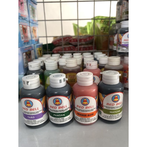 

PERISA MAKANAN FRUITY RED BELL 55ml