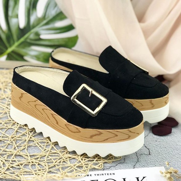 Wedges wanita 2197 import realpict