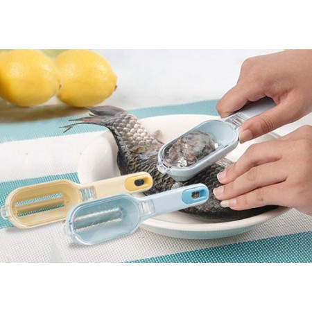 ~ PIYOSHI08 ~ Alat Pembersih Sisik Ikan Praktis Murah Fish Kitchen Tools Alat Dapur PD28